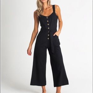 Billabong Black Jumpsuit